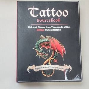 Tattoo Sourcebook with Dragon Design